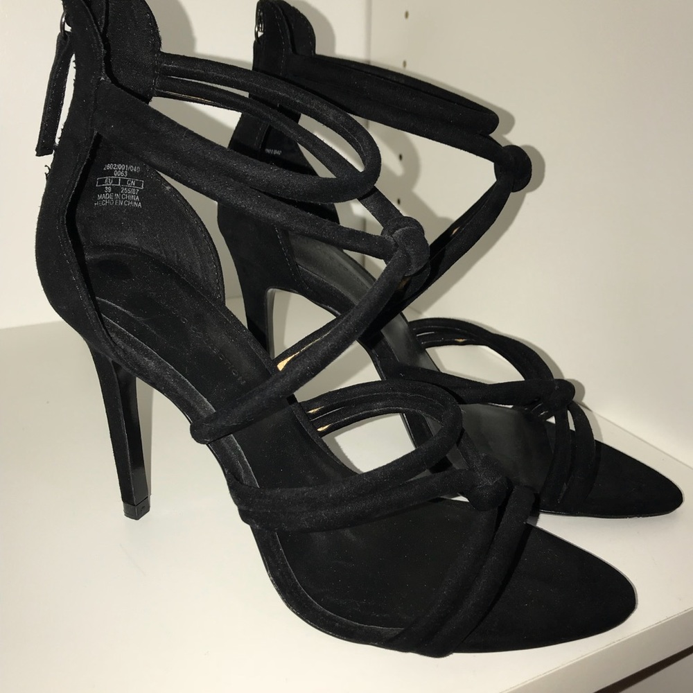Zara knotted heels